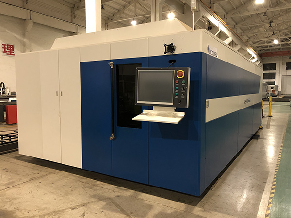 metala kupra folio fibro lasero tranĉa maŝino industria metala folio tranĉa maŝino